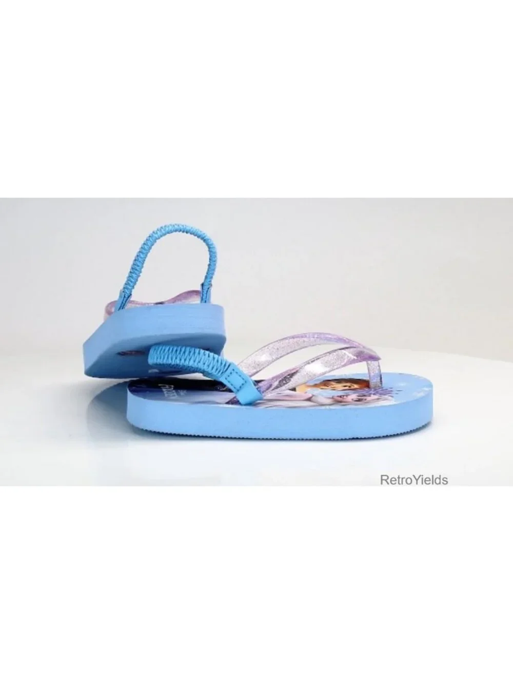 Disney Frozen Elsa Anna Girls Flip Flop Sandals Quick Dry Kids Water Shoes